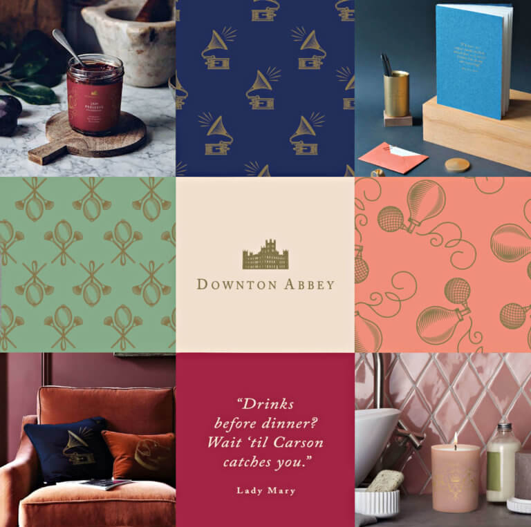 Together Design Licensing Downton Abbey