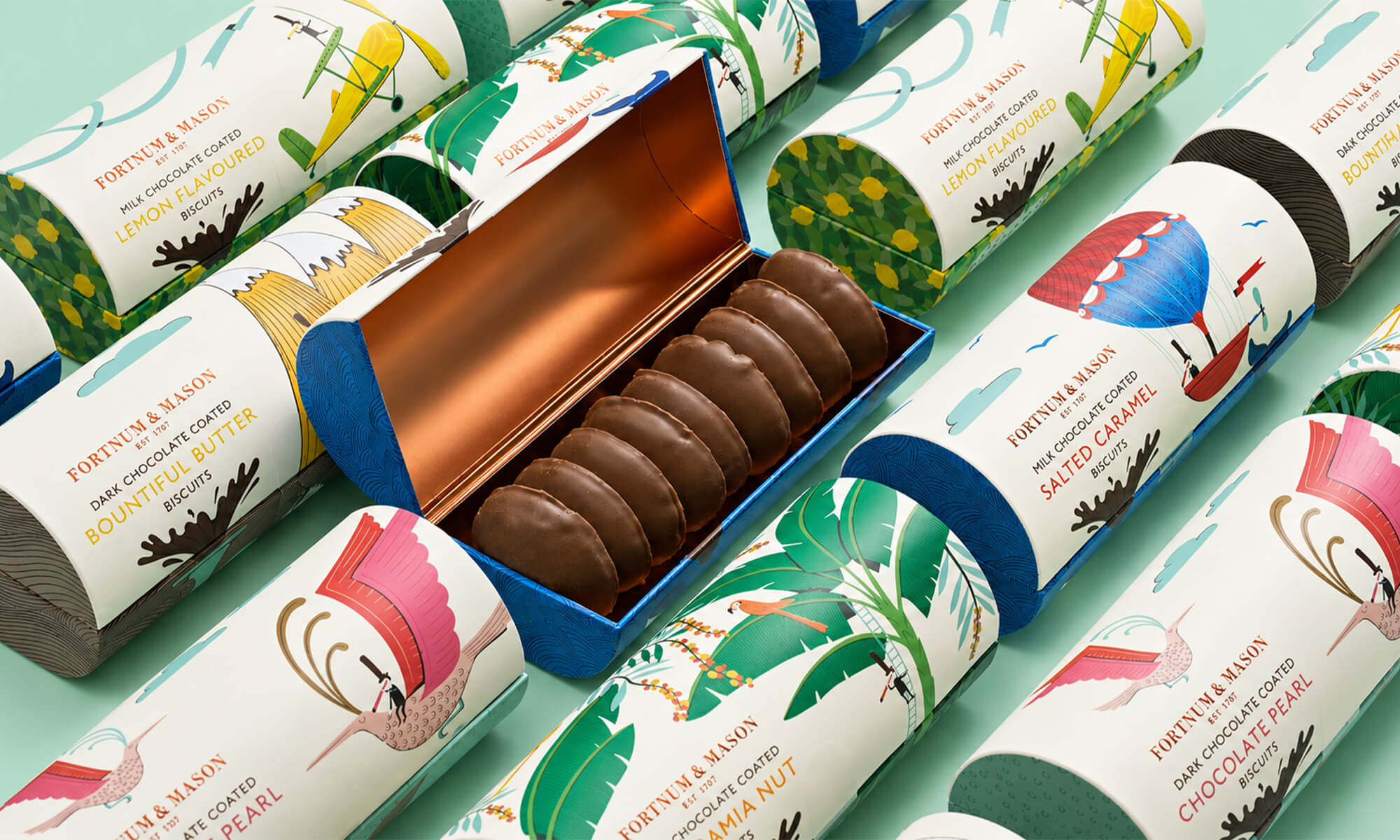Fortnum & Mason Chocolate Coated Biscuits