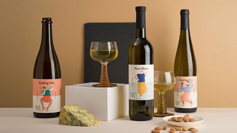Together Design Wine Bottles Packaging Design