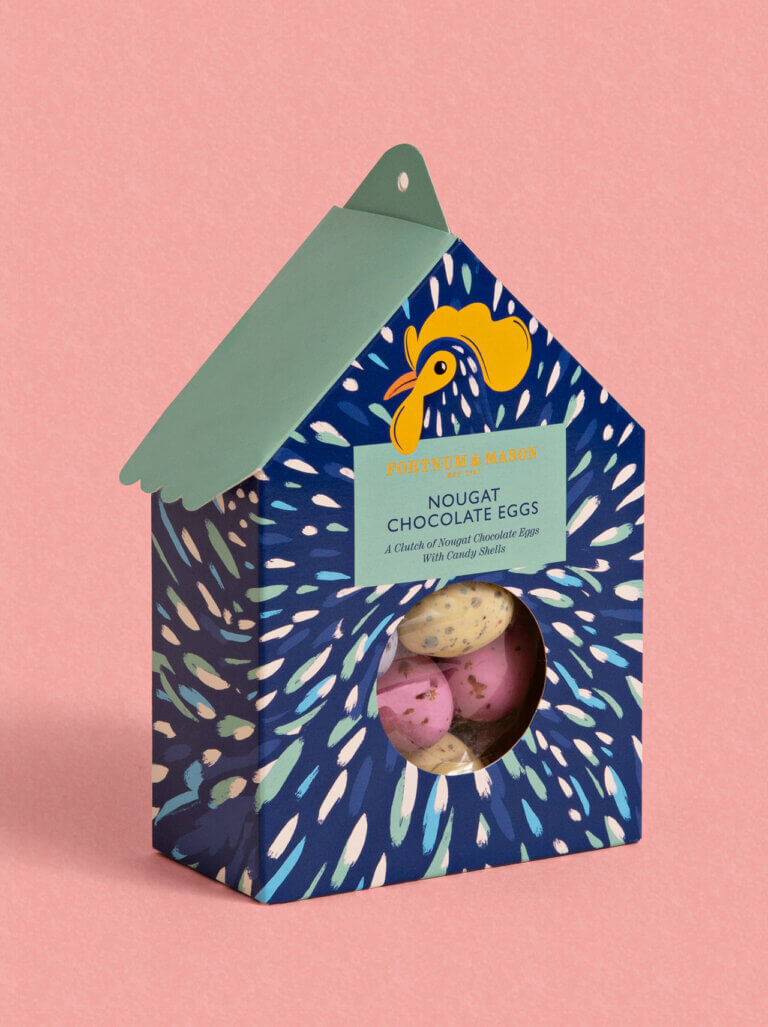 Luxury packaging design for Fortnum & Mason Easter Range by Together Design London