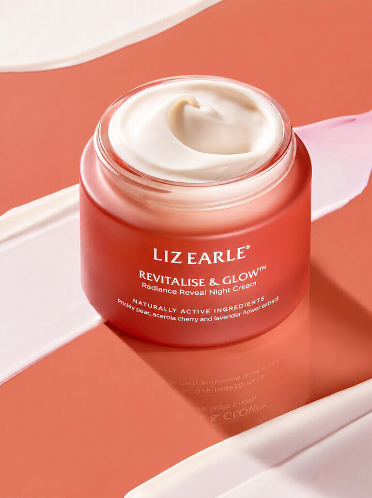 Liz Earle premium skincare branding and packaging design by Together Design London