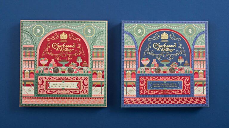 Together Design Charbonnel et Walker Food Packaging Design