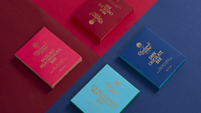 Together Design Charbonnel et Walker Butler Chocolate Bars Food Packaging