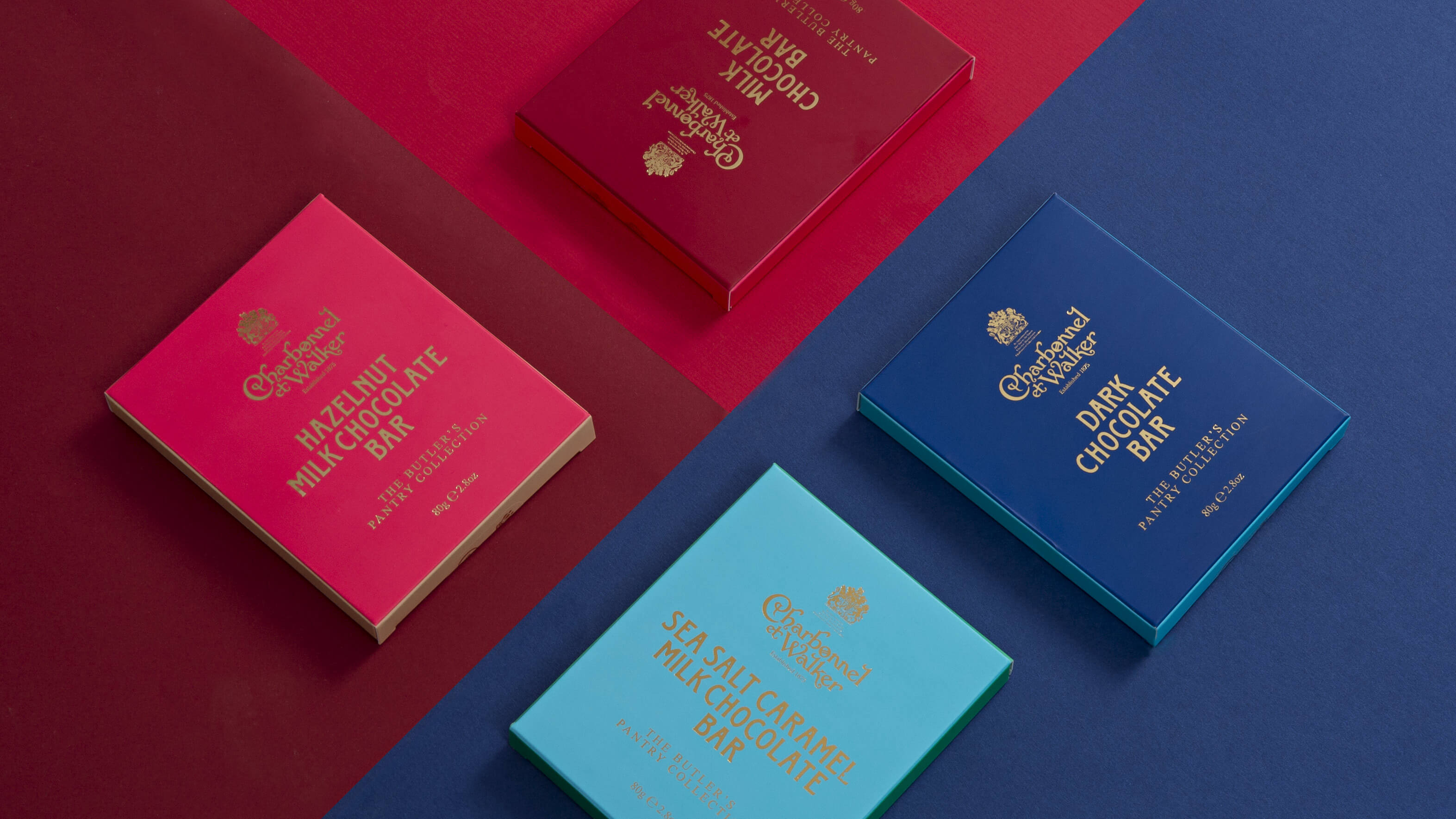 Together Design Charbonnel et Walker Butler Chocolate Bars Food Packaging