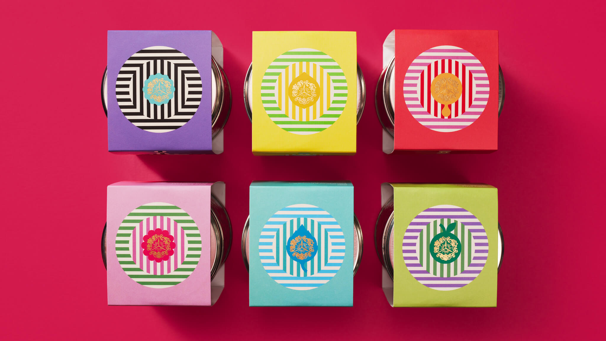 Luxury packaging design for Fortnum & Mason Boiled Sweets Confectionary by Together Design London