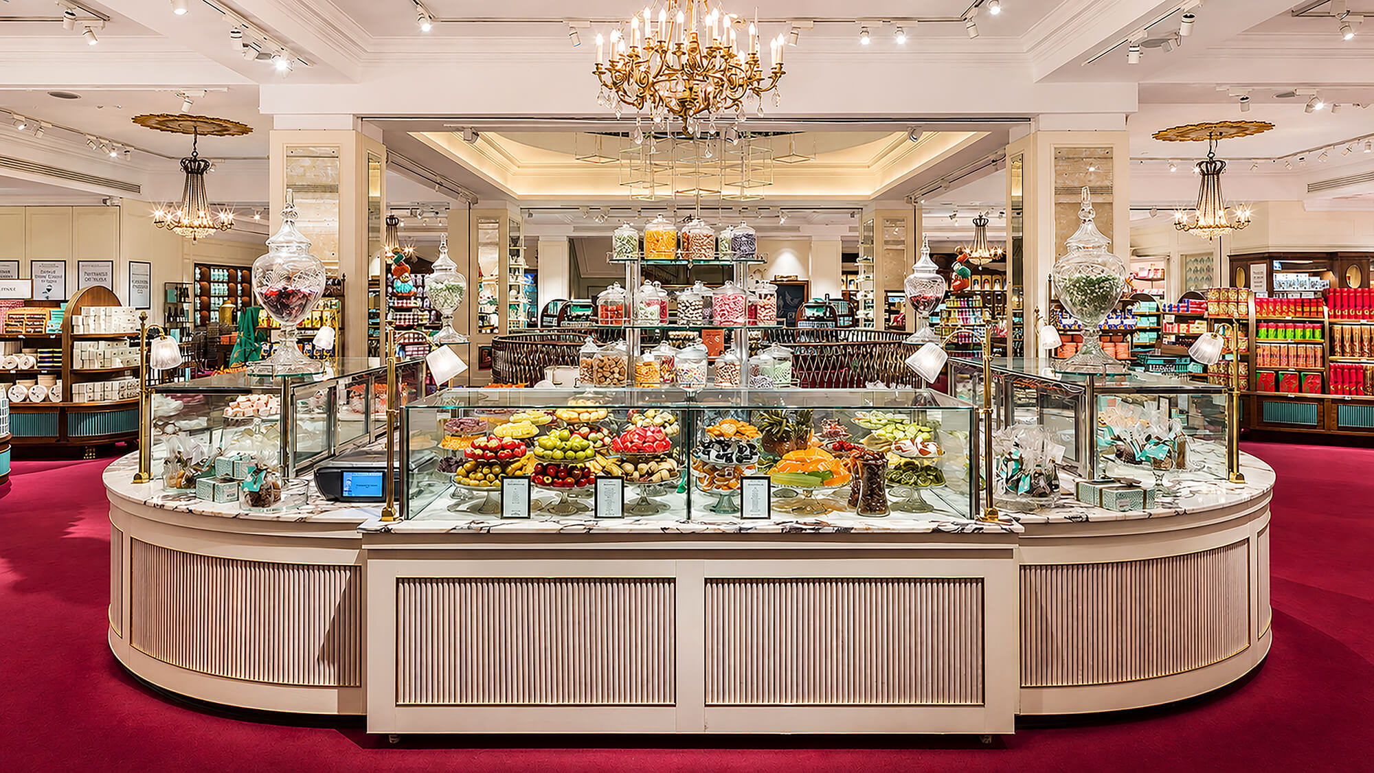 Luxury packaging design for Fortnum & Mason Boiled Sweets Confectionary by Together Design London