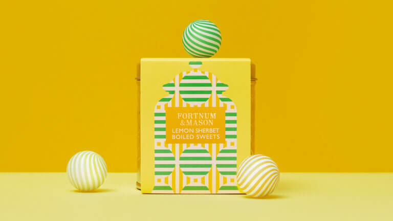 Fortnum & Mason Boiled Sweets Packaging Design Confectionery Food & Drink Branding