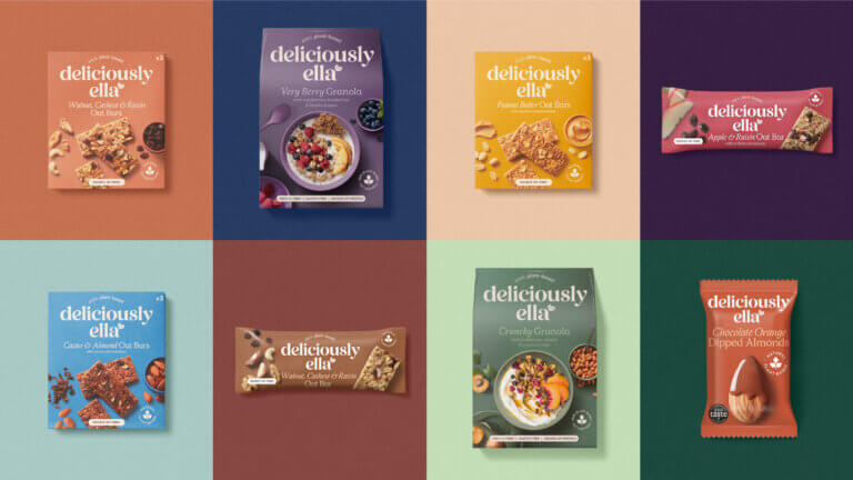 Deliciously Ella Food Packaging Rebrand
