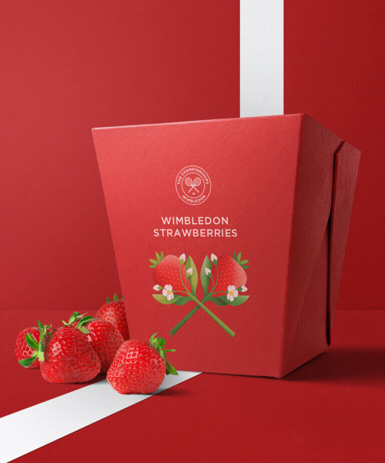 Wimbledon Strawberry Packaging