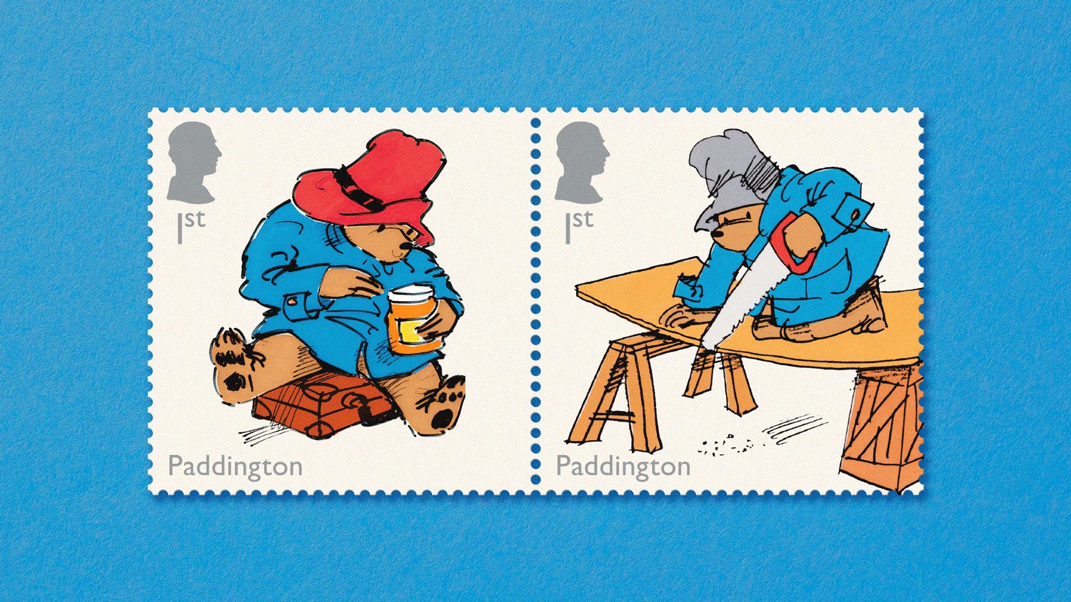 Royal Mail Paddington Stamps