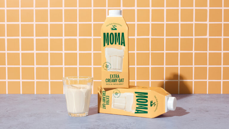 Moma Foods Rebrand and Packaging Design by Together Design London