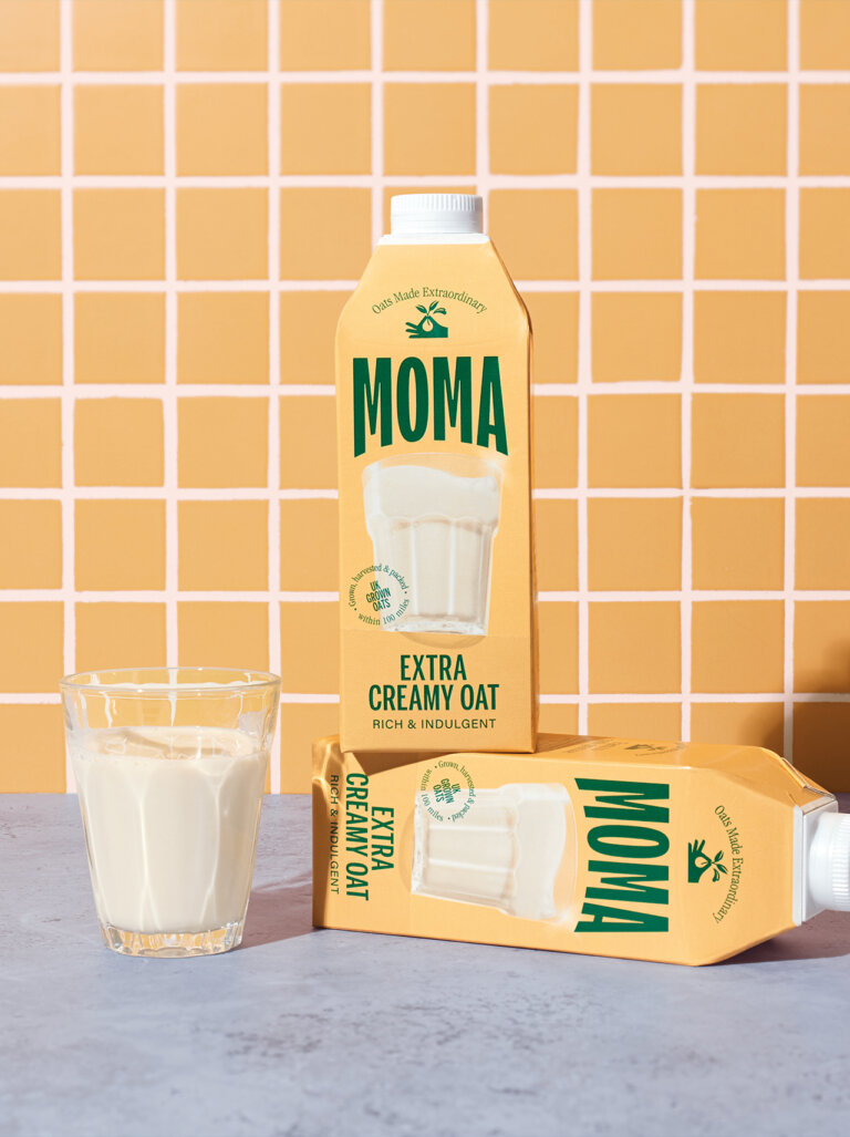 Moma Foods Rebrand and Packaging Design by Together Design London