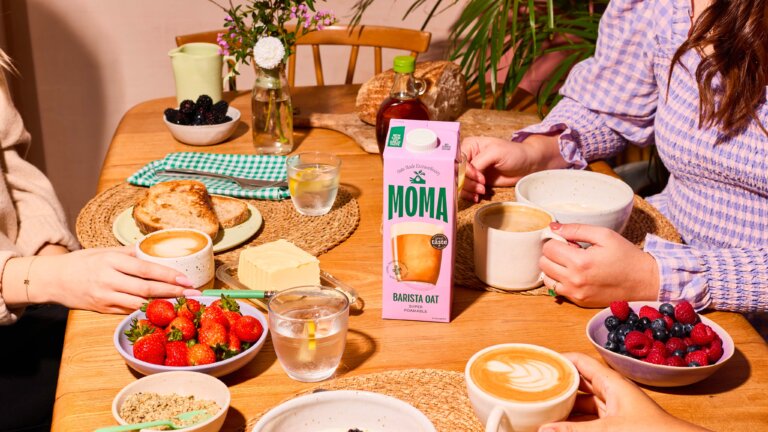 Moma Foods Rebrand and Packaging Design by Together Design London