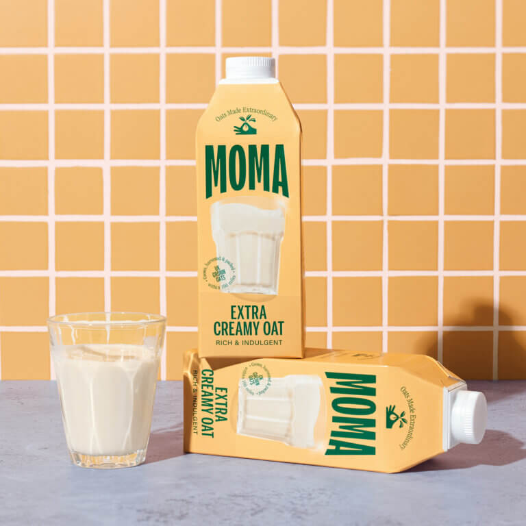 Moma Foods Rebrand and Packaging Design by Together Design London
