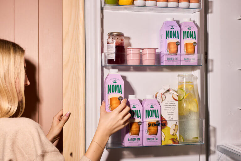 Moma Foods Rebrand and Packaging Design by Together Design London
