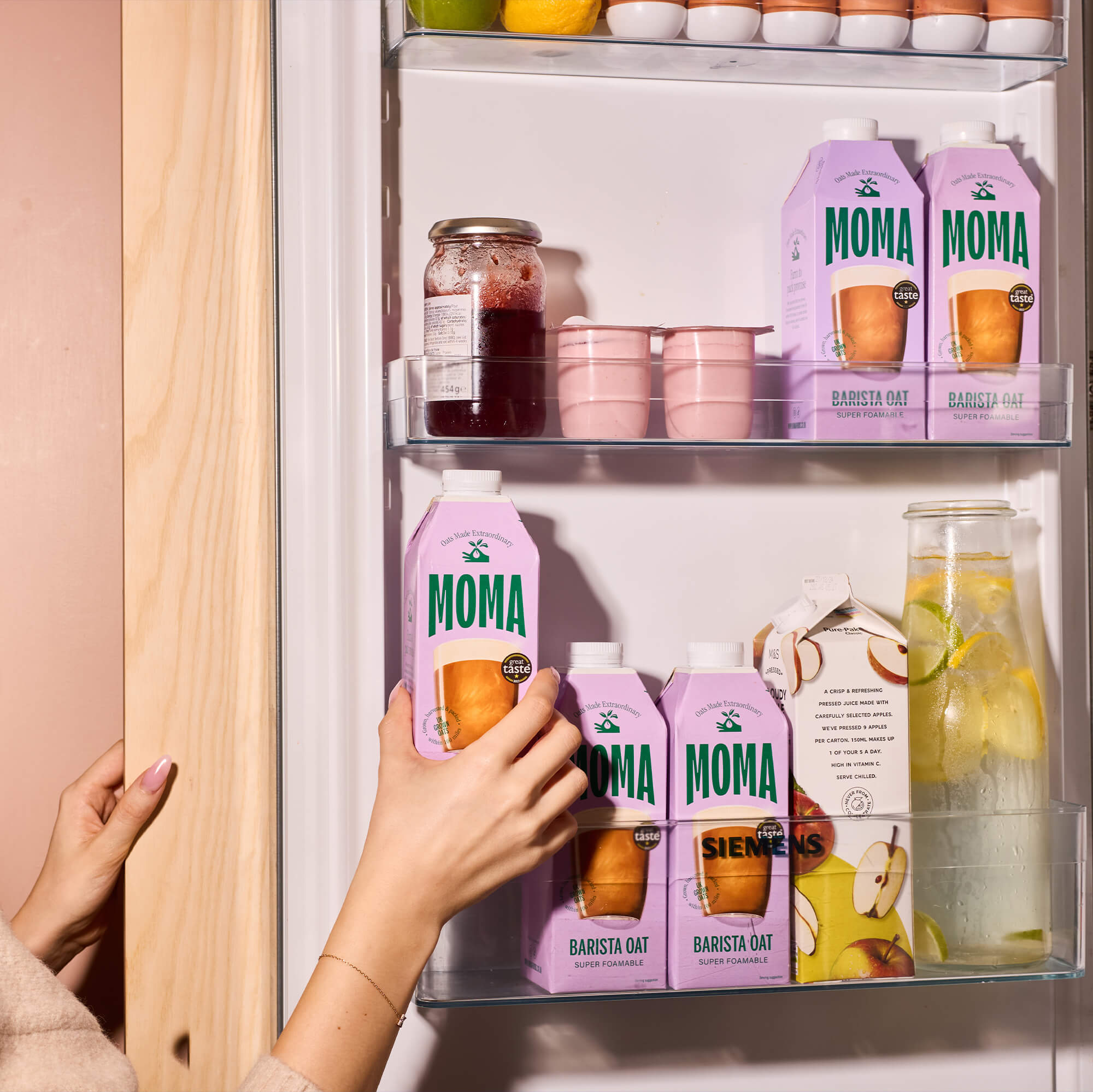 Moma Foods Rebrand and Packaging Design by Together Design London