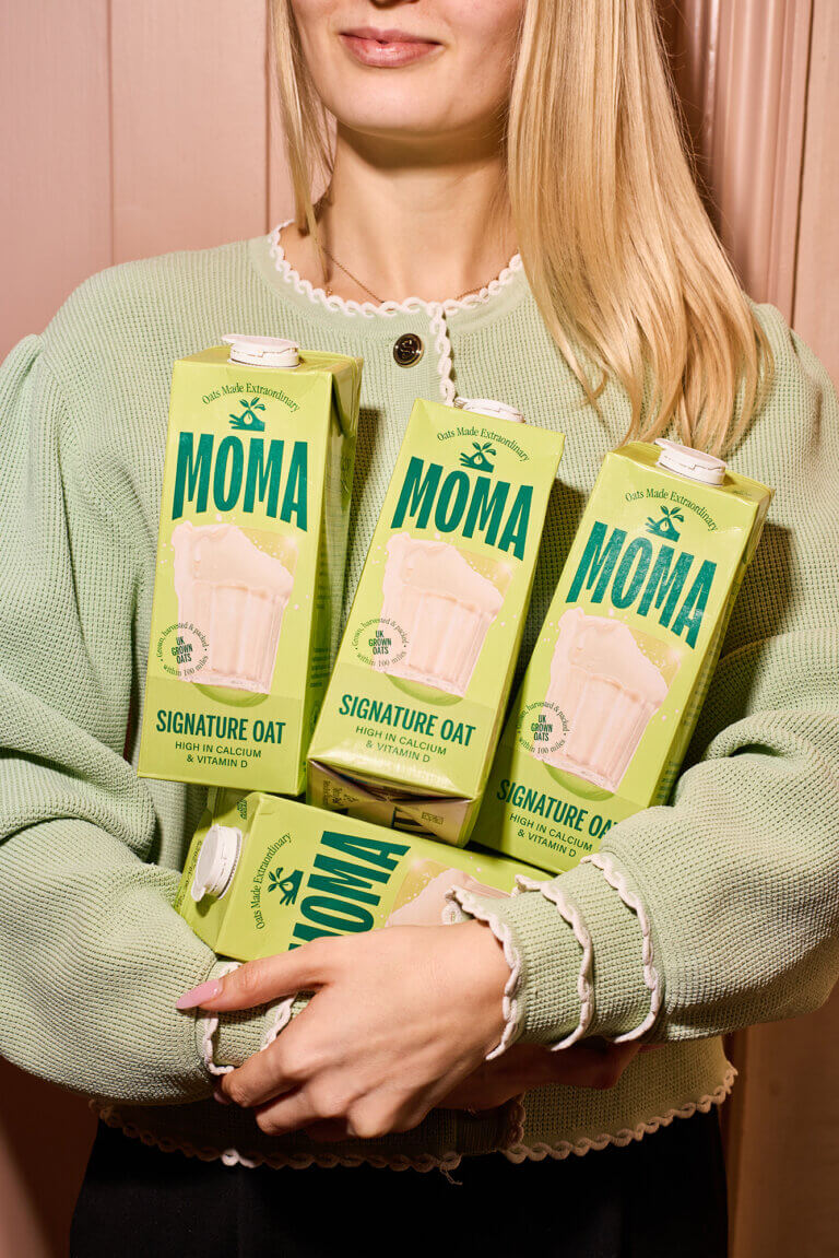 Moma Foods Rebrand and Packaging Design by Together Design London