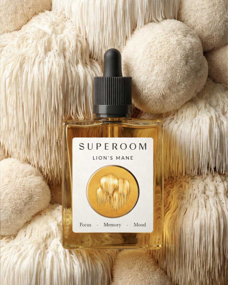 Superoom Functional Mushrooms Packaging Design Together Design London