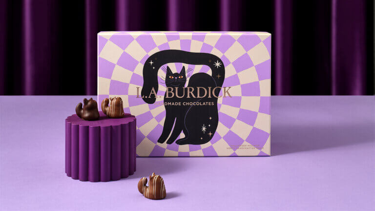 L.A. Burdick Halloween Packaging design Together Design London