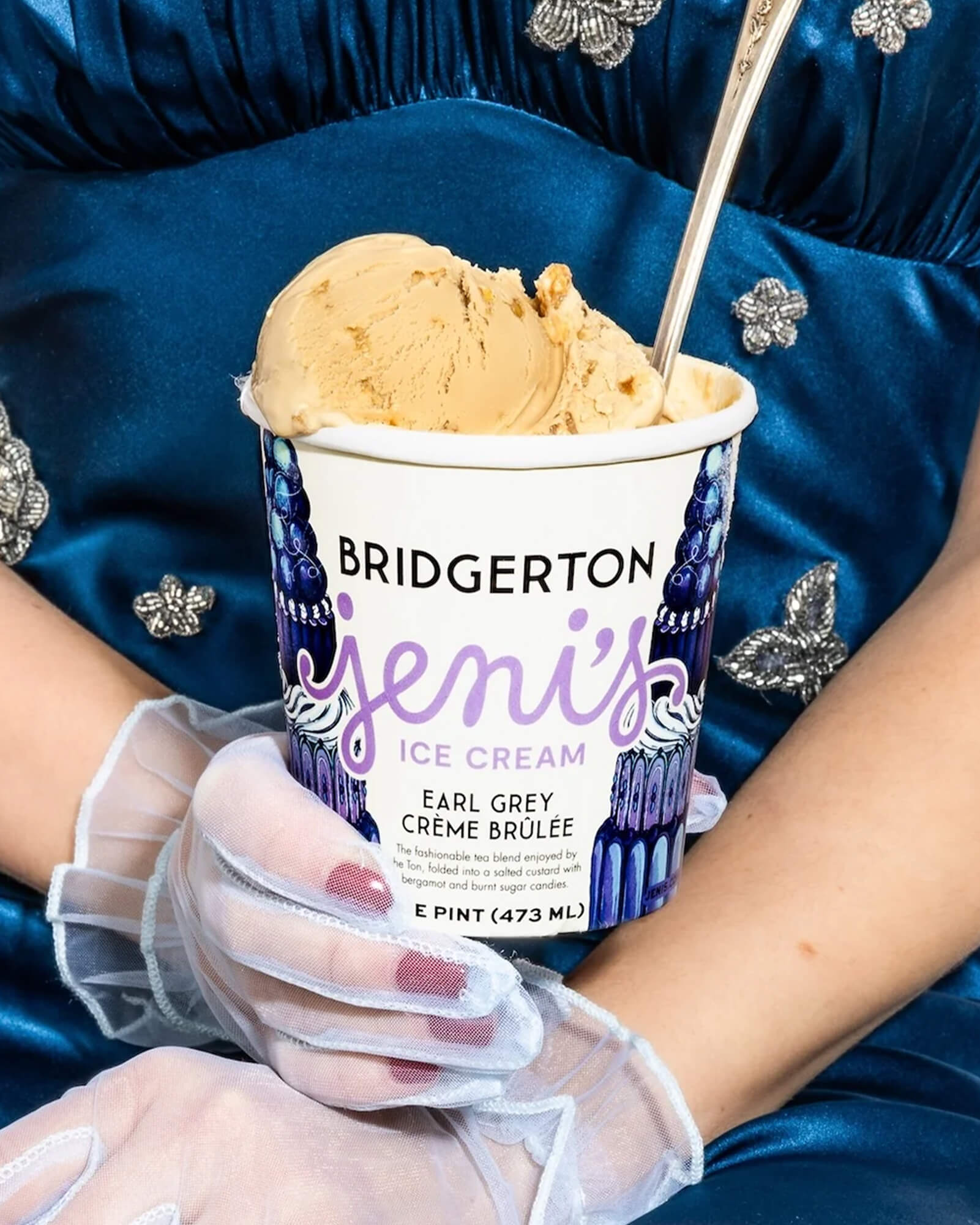 Jenis and Bridgerton Collaboration Packaging Design by Together Design London