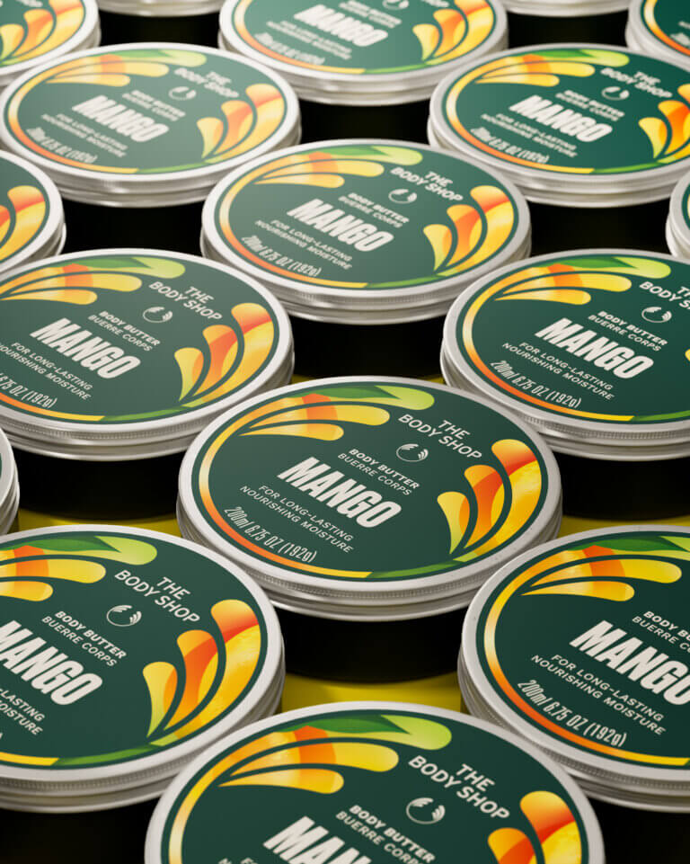 Together Design London Beauty Packaging The Body Shop